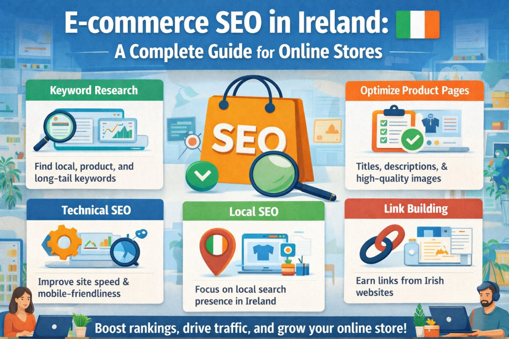 E-commerce SEO in Ireland : A Complete Guide for Online Stores